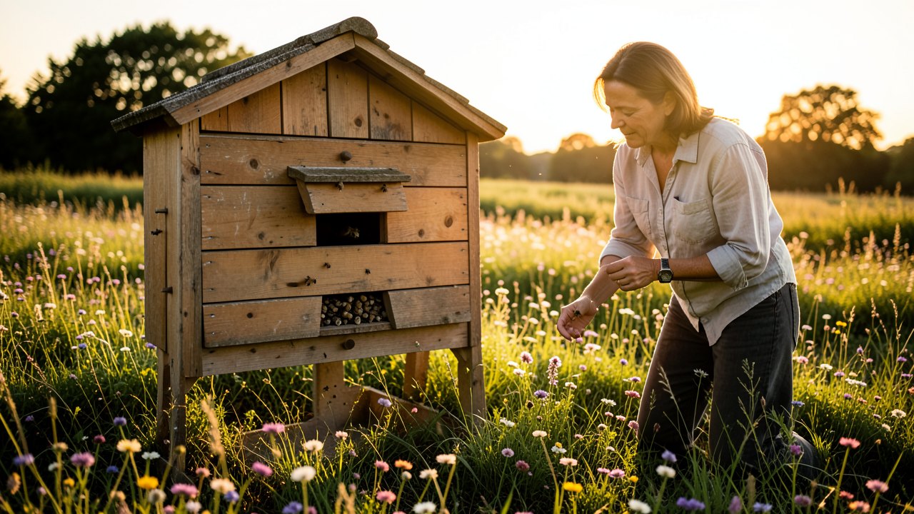 How to Build a Simple Bee Hotel