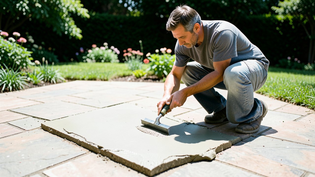 How to Fix a Sunken Concrete Slab Without Ripping It Up