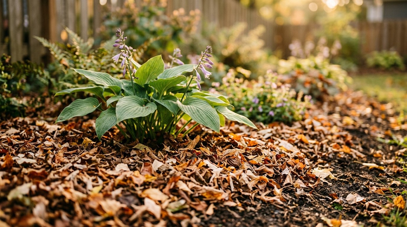 Mulch Leaves to Feed Your Lawn and Garden