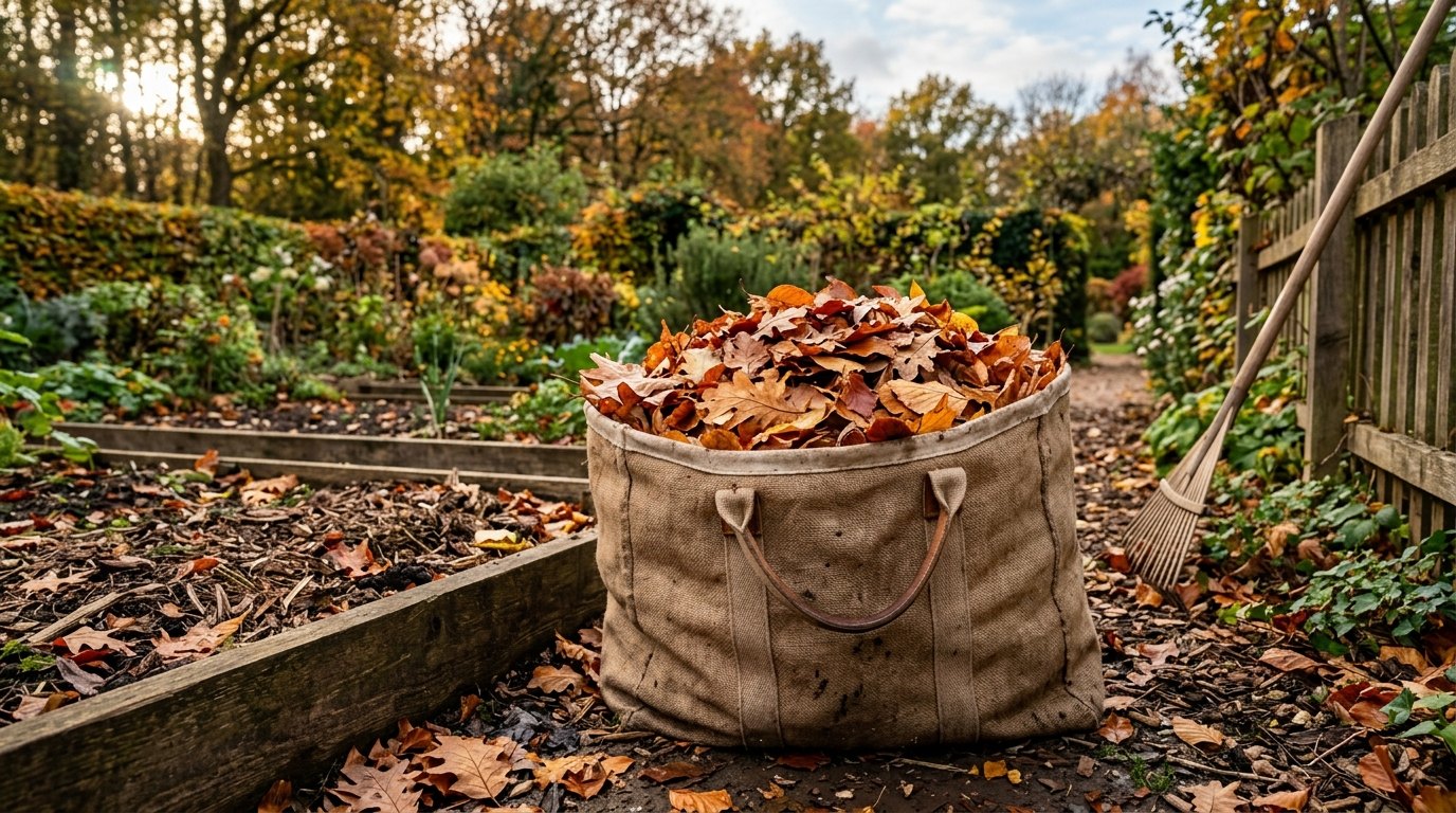 Mulch Leaves to Feed Your Lawn and Garden