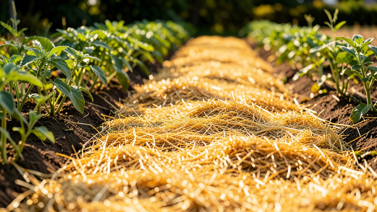 Mulching Garden Beds: Depth and Material Choices